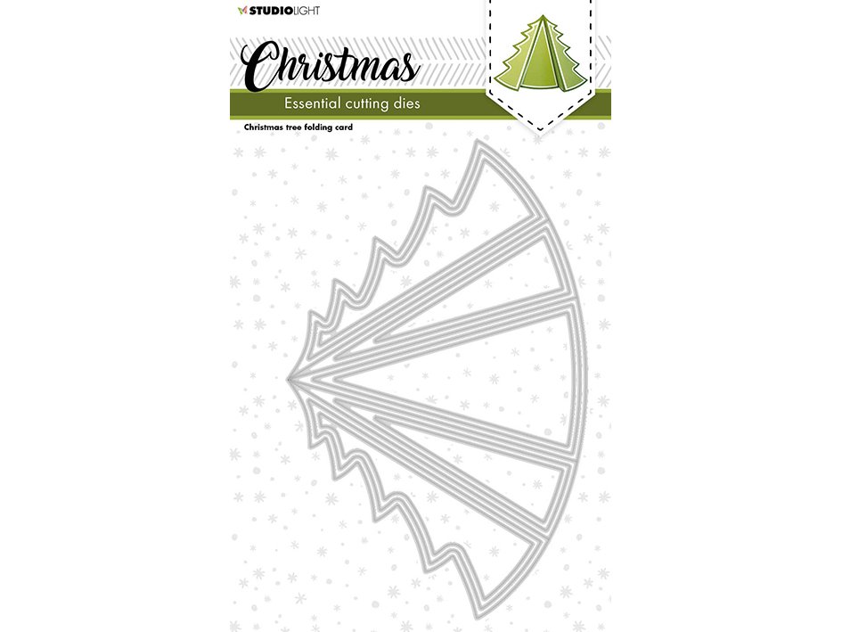 Studio Light Christmas Essentials Dies folding card 254 Global