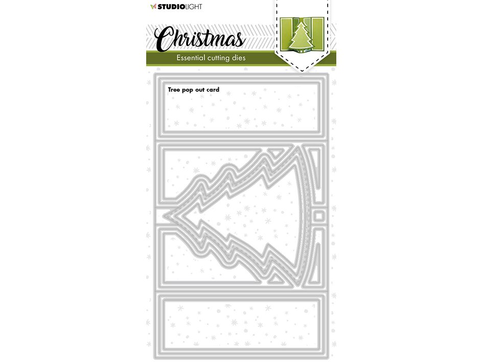 Studio Light Christmas Essentials Dies Pop out card 258 Global