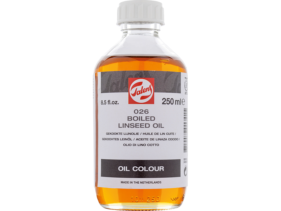 Talens Boiled Linseed Oil 026 75ml Kokt Linolje Global Hobby og Kunst