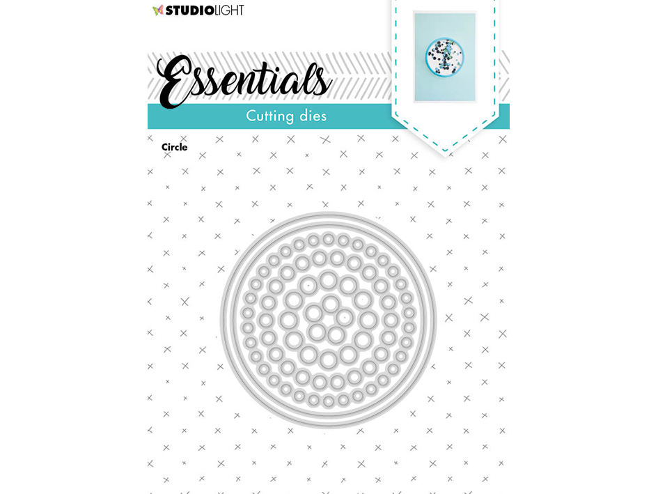 Studio Light Christmas Essentials Dies folding card 254 Global