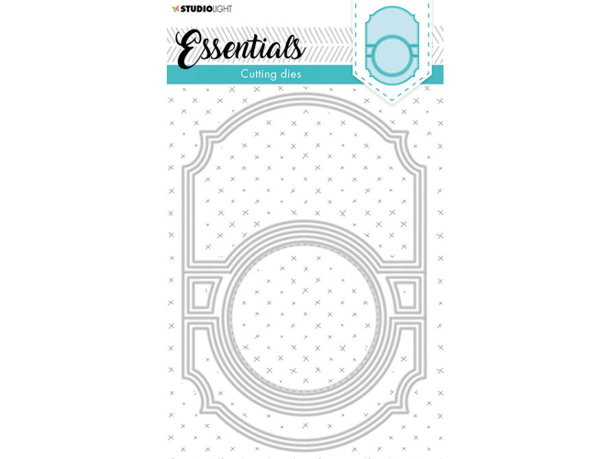 Studio Light Die Essentials Cardshape Flip it Round 370 Global