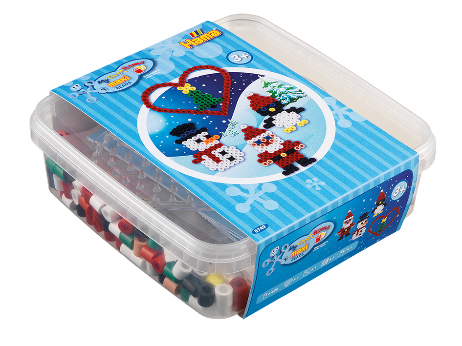 Hama Maxi Sett - Boks m/perler og - 8749 - Global og Kunst